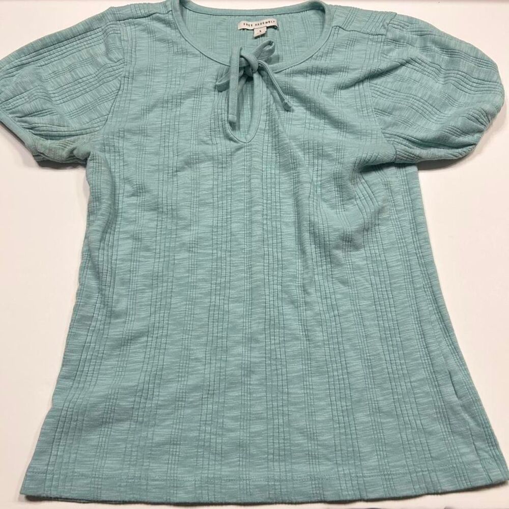 Free-assembly Women's Sea Foam Green Blouse